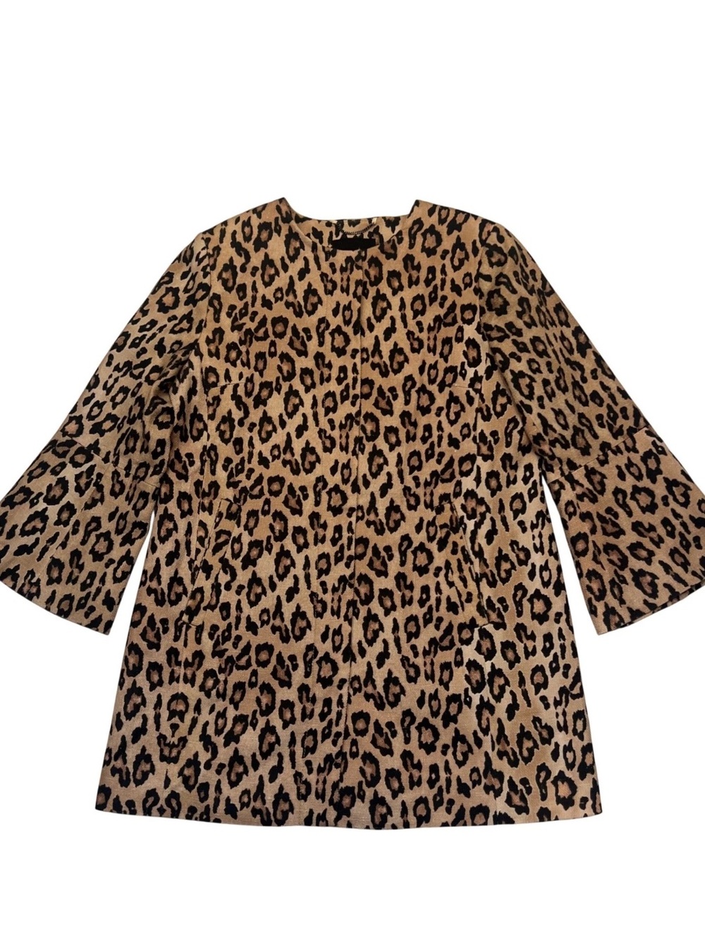 Banana Republic Black & Tan Leopard Print Jacket